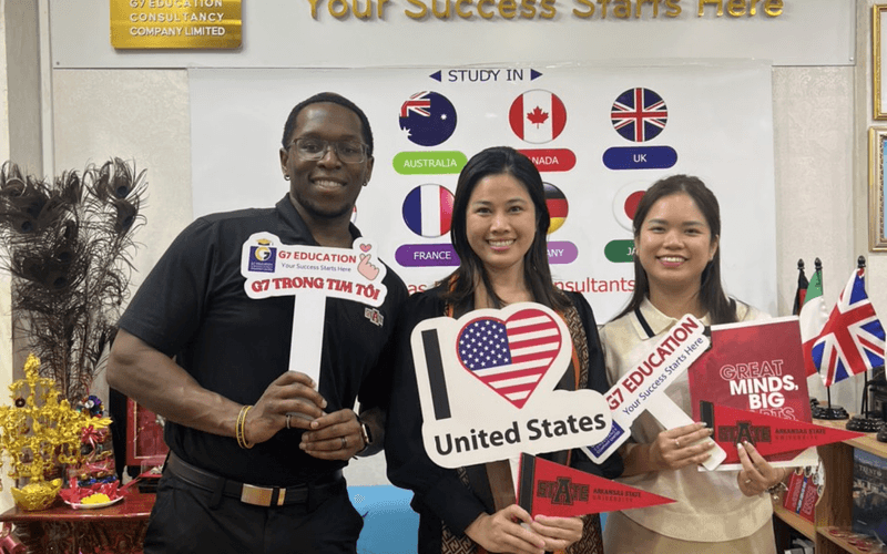 A-State Việt Nam ghé thăm G7 Education
