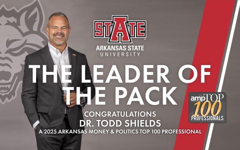 Vinh danh Hiệu trưởng Todd Shields lọt Top 100 Chuyên gia hàng đầu Arkansas năm 2025