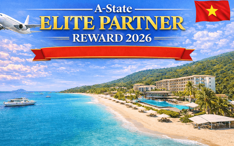 A-State Elite Partner Reward 2026 – Chương trình khuyến khích tuyển sinh dành cho đối tác tại Việt Nam