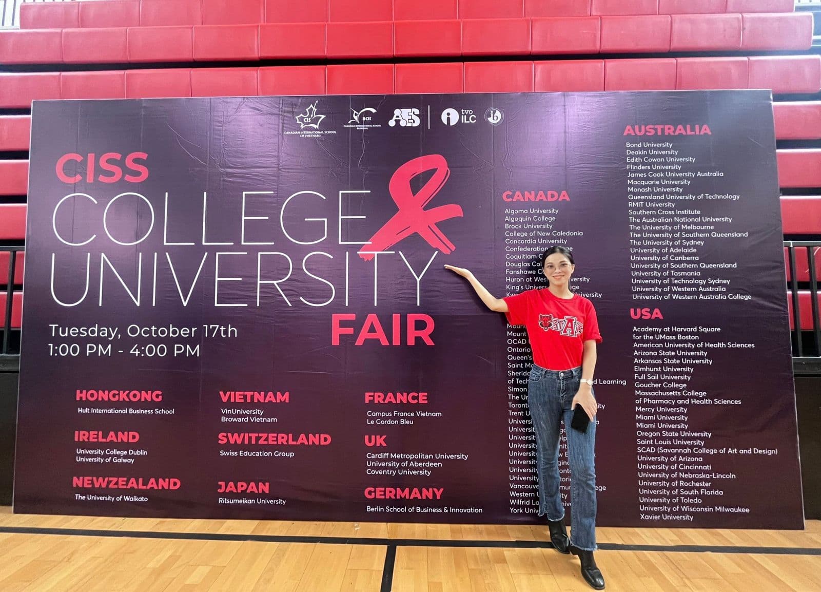 A-State tham gia Triển lãm Du học CISS tại The Canadian International School Vietnam