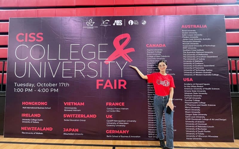 A-State tham gia Triển lãm Du học CISS tại The Canadian International School Vietnam
