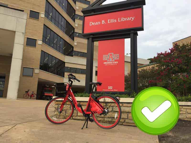 Biking on Campus