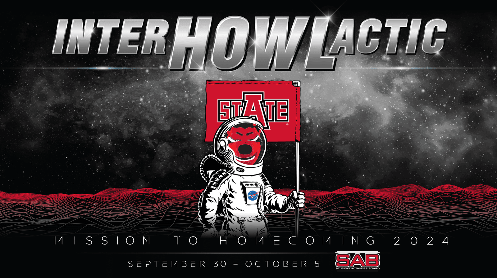 Arkansas State University's "Inter-HOWL-actic" Celebration Set for October