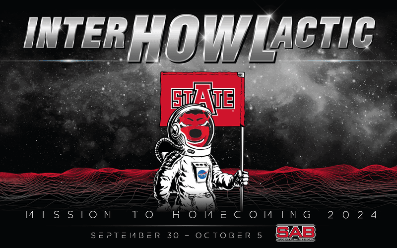 Lễ kỷ niệm “Inter-HOWL-actic” của Đại học Bang Arkansas sẽ diễn ra vào tháng 10