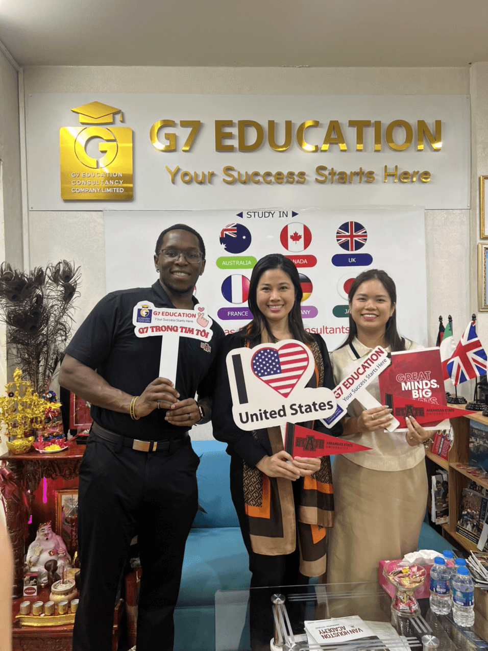 A-State Việt Nam ghé thăm G7 Education