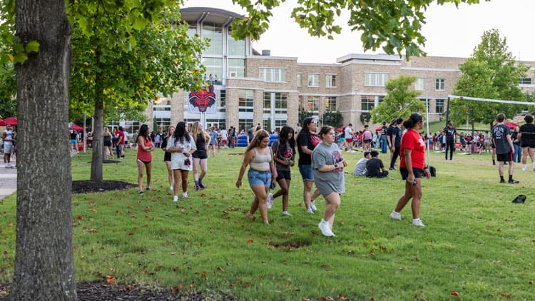 New student orientation at The Reng Student Union for All Majors on July 29, 2025 to help transition to college and learn about college life.
