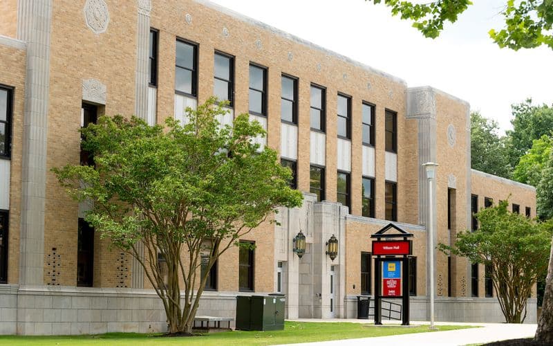 Wilson Hall at A-State, home of NYIT College of Osteopathic Medicine