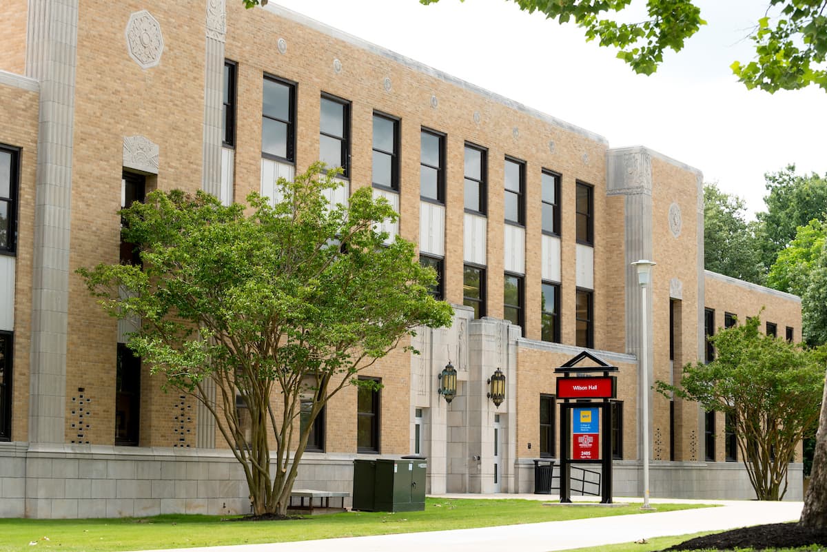 Wilson Hall at A-State, home of NYIT College of Osteopathic Medicine