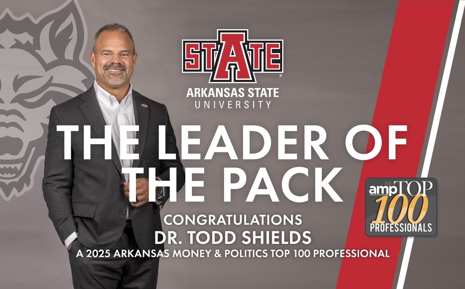 Vinh danh Hiệu trưởng Todd Shields lọt Top 100 Chuyên gia hàng đầu Arkansas năm 2025